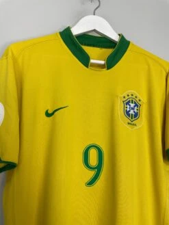 2006/08 BRAZIL RONALDO #9 HOME SHIRT (M) NIKE(2006 08 Brazil Ronaldo 9 Home Shirt M Nike4333) -Cultkits Shop IMG 3803 77f90fbd ed61 4934 a0a5 e1826dfe7755