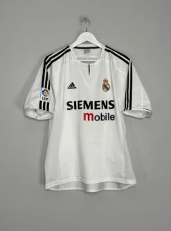 2003/04 REAL MADRID RONALDO #9 HOME SHIRT (L) ADIDAS(2003 04 Real Madrid Ronaldo 9 Home Shirt L Adidas11) -Cultkits Shop IMG 3895 d9e10190 e268 462e 93d4 a544632f57fd