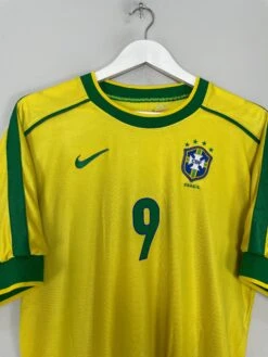 1998/00 BRAZIL RONALDO #9 HOME SHIRT (M) NIKE(1998 00 Brazil Ronaldo 9 Home Shirt M Nike32535) -Cultkits Shop IMG 3908