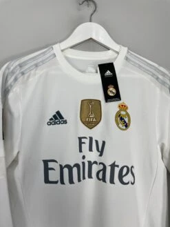 2015/16 REAL MADRID RONALDO #7 *BNWT* L/S HOME SHIRT (L) ADIDAS(2015 16 Real Madrid Ronaldo 7 Bnwt L S Home Shirt L Adidas35) -Cultkits Shop IMG 4073 aad249a1 6fc0 4155 8a82 5b151a1ccce2