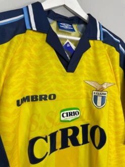 1996/98 LAZIO NEDVED #18 *BNWT* AWAY SHIRT (XXL) UMBRO(1996 98 Lazio Nedved 18 Bnwt Away Shirt Xxl Umbro 1) -Cultkits Shop IMG 4235 bce63b06 5748 4d14 abda 2348af828aa7