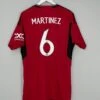 2023/24 MANCHESTER UNITED MARTINEZ #6 HOME SHIRT (XL) ADIDAS(2023 24 Manchester United Martinez 6 Home Shirt Xl Adidas35) -Cultkits Shop IMG 4246 e8c3fe67 d2ad 4a57 8f5d 472155fc8765