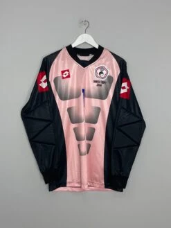 2004 CHINESE TAIPEI WU YING #1 *PLAYER ISSUE* GK SHIRT (L) LOTTO(2004 Chinese Taipei Wu Ying 1 Player Issue Gk Shirt L Lotto)