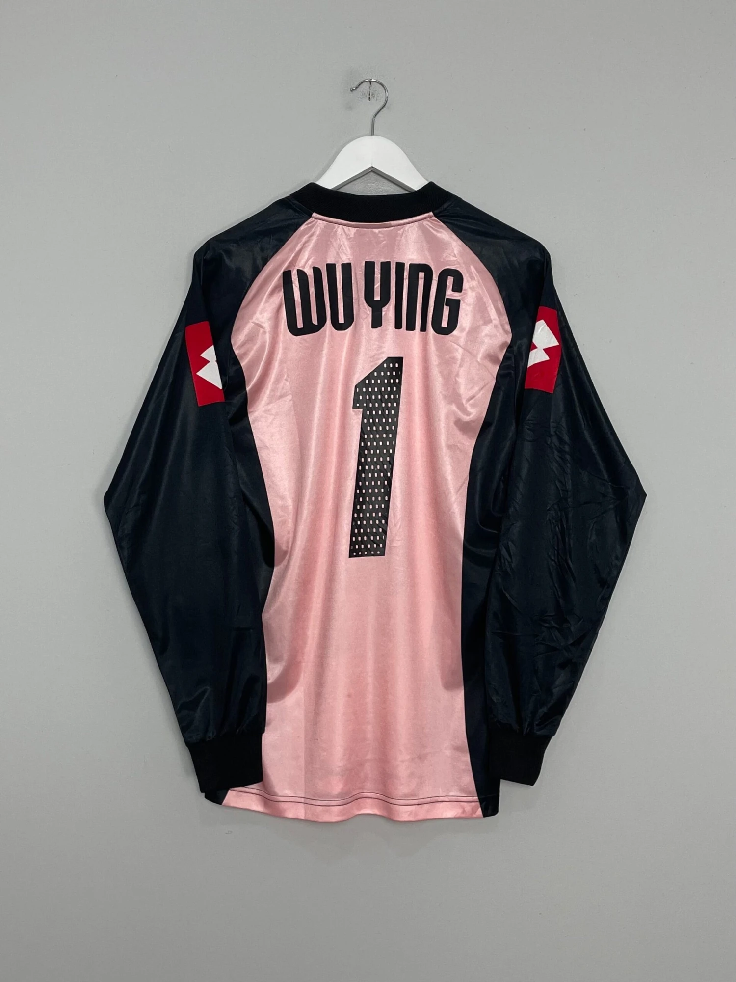 2004 CHINESE TAIPEI WU YING #1 *PLAYER ISSUE* GK SHIRT (L) LOTTO(2004 Chinese Taipei Wu Ying 1 Player Issue Gk Shirt L Lotto) 4 2004 CHINESE TAIPEI WU YING #1 *PLAYER ISSUE* GK SHIRT (L) LOTTO(2004 Chinese Taipei Wu Ying 1 Player Issue Gk Shirt L Lotto) - Image 2