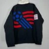 1994 USA WORLD CUP 1/4 ZIP JACKET (L) APEX ONE(1994 Usa World Cup 1 4 Zip Jacket L Apex One24)