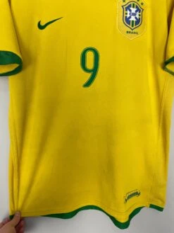 2006/07 BRAZIL RONALDO #9 HOME SHIRT (M) NIKE(2006 07 Brazil Ronaldo 9 Home Shirt M Nike35) -Cultkits Shop IMG 44592