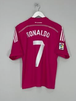2014/15 REAL MADRID RONALDO #7 AWAY SHIRT (M) ADIDAS(2014 15 Real Madrid Ronaldo 7 Away Shirt M Adidas788)