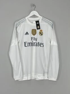 2015/16 REAL MADRID RONALDO #7 *BNWT* L/S HOME SHIRT (L) ADIDAS(2015 16 Real Madrid Ronaldo 7 Bnwt L S Home Shirt L Adidas35) -Cultkits Shop IMG 4587 af72d248 2031 4af3 aacc 60398827dbf6