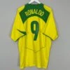2004/06 BRAZIL RONALDO #9 HOME SHIRT (XL) NIKE(2004 06 Brazil Ronaldo 9 Home Shirt Xl Nike66) -Cultkits Shop IMG 4606