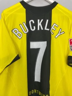 2005/06 DORTMUND BUCKLEY #7 *MATCH ISSUE* HOME SHIRT (L) NIKE(2005 06 Dortmund Buckley 7 Match Issue Home Shirt L Nike 1) -Cultkits Shop IMG 4718 f320adad 63e3 4d08 9d9d 213c144e1767