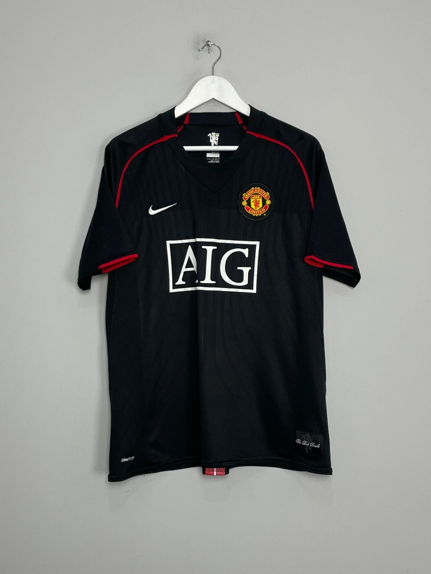 2007/08 MANCHESTER UNITED RONALDO #7 AWAY SHIRT (L) NIKE(2007 08 Manchester United Ronaldo 7 Away Shirt L Nike67) 5 2007/08 MANCHESTER UNITED RONALDO #7 AWAY SHIRT (L) NIKE(2007 08 Manchester United Ronaldo 7 Away Shirt L Nike67) - Image 3
