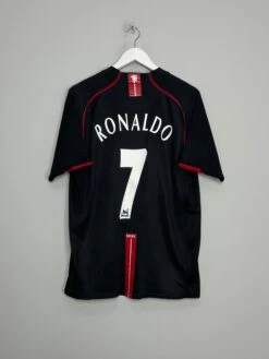 2007/08 MANCHESTER UNITED RONALDO #7 AWAY SHIRT (L) NIKE(2007 08 Manchester United Ronaldo 7 Away Shirt L Nike67)