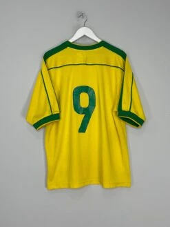 1998/00 BRAZIL RONALDO #9 HOME SHIRT (L) NIKE(1998 00 Brazil Ronaldo 9 Home Shirt L Nike86) -Cultkits Shop IMG 4768 45e4ad75 3ff9 45bc ada8 1f8276f1c5c5