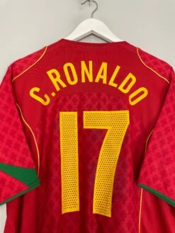 2004/06 PORTUGAL C.RONALDO #17 HOME SHIRT (XL) NIKE(2004 06 Portugal C Ronaldo 17 Home Shirt Xl Nike42) -Cultkits Shop IMG 4789 f42bd5bd 4853 4456 b400 497fd3a76631