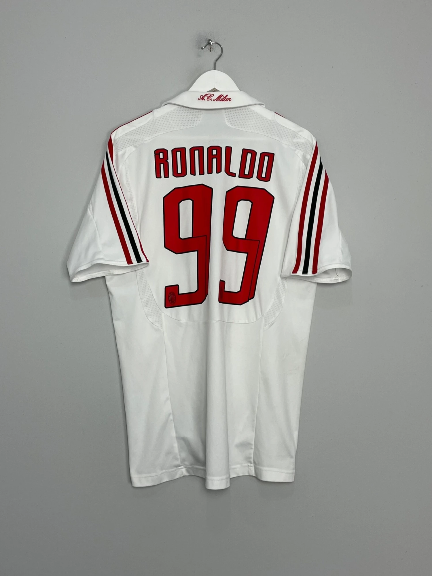 2007/08 AC MILAN RONALDO #99 AWAY SHIRT (L) ADIDAS(2007 08 Ac Milan Ronaldo 99 Away Shirt L Adidas11) 3 2007/08 AC MILAN RONALDO #99 AWAY SHIRT (L) ADIDAS(2007 08 Ac Milan Ronaldo 99 Away Shirt L Adidas11)