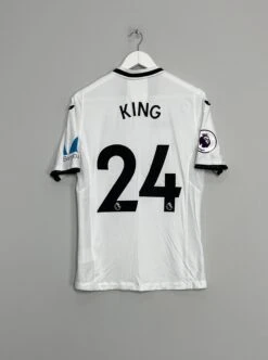 2017/18 SWANSEA CITY KING #26 *MATCH ISSUE* HOME SHIRT (M) JOMA(2017 2018 Swansea King 26 Player Issue Home Shirt M Joma)