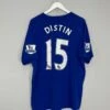 Le Coq Sportif 2010/11 EVERTON DISTIN #15 *MATCH ISSUE* HOME SHIRT (XL) LE COQ(2010 11 Everton Distin 15 Match Issue Home Shirt Xl Le Coq5)