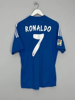 2013/14 REAL MADRID RONALDO #7 AWAY SHIRT (M) ADIDAS(2013 14 Real Madrid Ronaldo 7 Away Shirt M Adidas87)