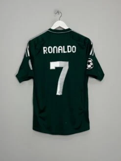 2012/13 REAL MADRID RONALDO #7 C/L THIRD SHIRT (S) ADIDAS(2012 13 Real Madrid Ronaldo 7 Third Shirt S98)