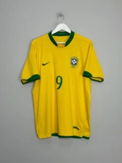 2006/08 BRAZIL RONALDO #9 HOME SHIRT (L) NIKE(2006 08 Brazil Ronaldo 9 Home Shirt L Nike98) -Cultkits Shop IMG 5535 026a75e4 57d2 445c b381 0f7dcbb6a375