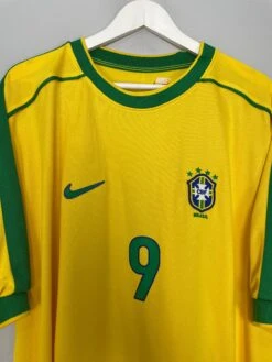 1998/00 BRAZIL RONALDO #9 HOME SHIRT (XXL) NIKE(1998 00 Brazil Ronaldo 9 Home Shirt Xxl Nike245) -Cultkits Shop IMG 6032 274d3ada d207 4fbb a1b5 b1d3fb3de0e0