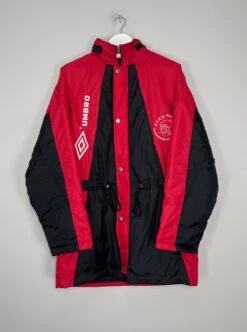 1994/95 AJAX BENCH COAT (M) UMBRO(1994 95 Ajax Bench Coat M Umbro)
