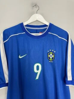 1998/00 BRAZIL RONALDO #9 AWAY SHIRT (XL) NIKE(1998 00 Brazil Ronaldo 9 Away Shirt Xl Nike775) -Cultkits Shop IMG 6109 daf37b30 033c 42dc 88c0 fe381758c7f8