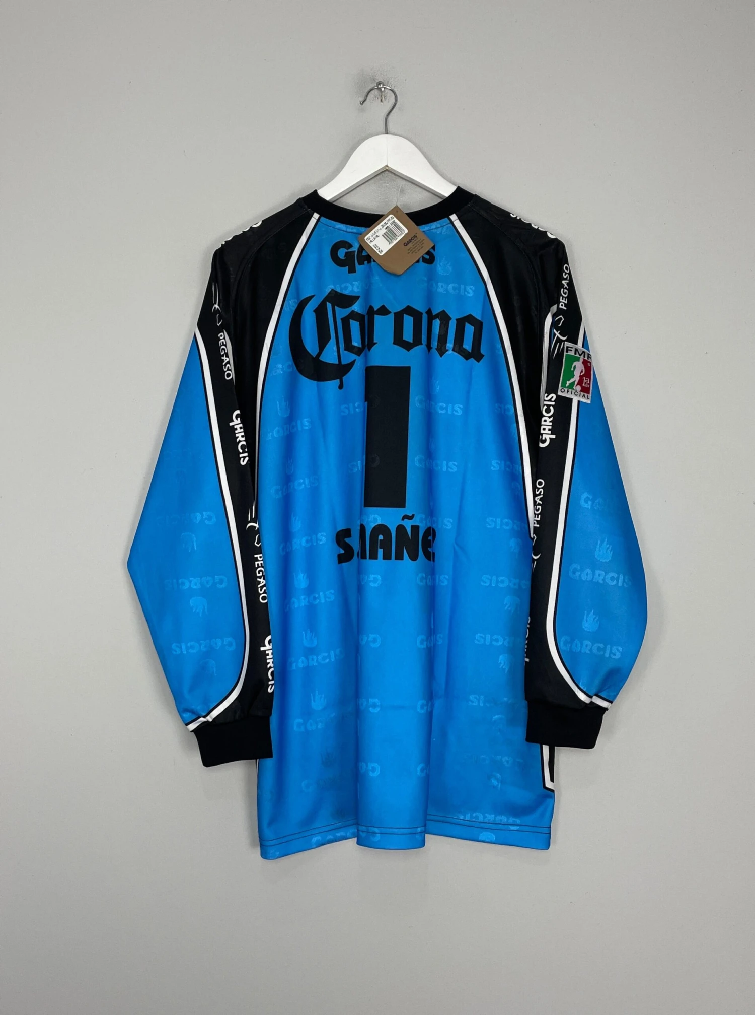 1998/99 CD IRAPUATO S.MANEZ *BNWT* GK SHIRT (XL) GARCIS(1998 99 Cd Irapuato S Manez Bnwt Gk Shirt Xl Garcis1) 5 1998/99 CD IRAPUATO S.MANEZ *BNWT* GK SHIRT (XL) GARCIS(1998 99 Cd Irapuato S Manez Bnwt Gk Shirt Xl Garcis1) - Image 3