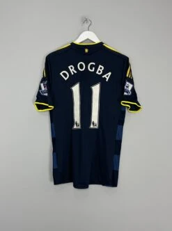 2009/10 CHELSEA DROGBA #11 *MATCH ISSUE* AWAY SHIRT (M) ADIDAS(2009 10 Chelsea Drogba 11 Match Issue Away Shirt M Adidas2)