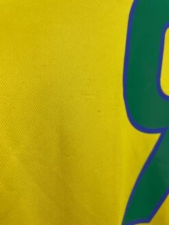 1998/00 BRAZIL RONALDO #9 HOME SHIRT (L) NIKE(1998 00 Brazil Ronaldo 9 Home Shirt L Nike) -Cultkits Shop IMG 6447