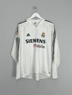 2004/05 REAL MADRID RONALDO #9 L/S HOME SHIRT (L) ADIDAS(2004 05 Real Madrid Ronaldo 9 L S Home Shirt L Adidas122) -Cultkits Shop IMG 6448 83525d42 f9ca 4d47 9118 681d244c9d59