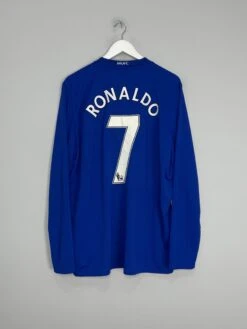 2008/09 MANCHESTER UNITED RONALDO #7 L/S THIRD SHIRT (XL) NIKE(2008 09 Manchester United Ronaldo 7 L S Third Shirt Xl Nike5377)