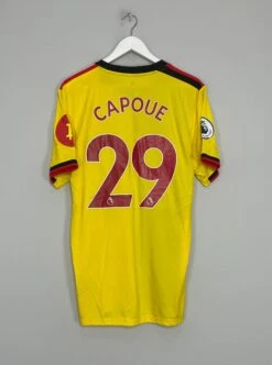 2019/20 WATFORD CAPOUE #29 *MATCH ISSUE* HOME SHIRT (L) ADIDAS(2019 20 Watford Capoue 29 Match Issue Home Shirt L Adidas)