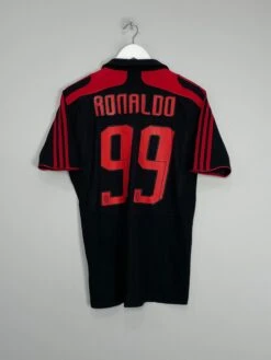 2007/08 AC MILAN RONALDO #99 THIRD SHIRT (S) ADIDAS(2007 08 Ac Milan Ronaldo 99 Third Shirt S Adidas556)