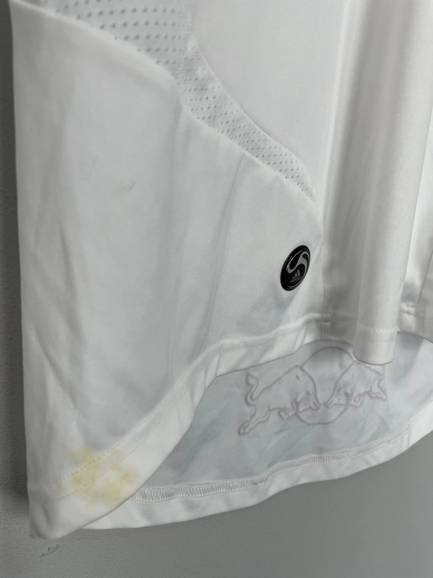 2007/08 NEW YORK RED BULLS R.MARQUEZ #4 HOME SHIRT (M) ADIDAS(2007 08 New York Red Bulls R Marquez 4 Home Shirt M Adidas845) 8 2007/08 NEW YORK RED BULLS R.MARQUEZ #4 HOME SHIRT (M) ADIDAS(2007 08 New York Red Bulls R Marquez 4 Home Shirt M Adidas845) - Image 6