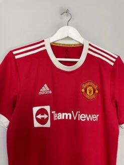 2021/22 MANCHESTER UNITED RONALDO #7 HOME SHIRT (M) ADIDAS(2021 22 Manchester United Ronaldo 7 Home Shirt M Adidas25) -Cultkits Shop IMG 6586