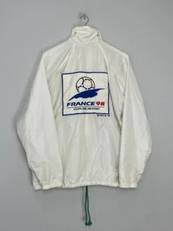1998 FRANCE WORLD CUP WINDBREAKER JACKET (M) OM(1998 France World Cup Windbreaker Jacket M Om)