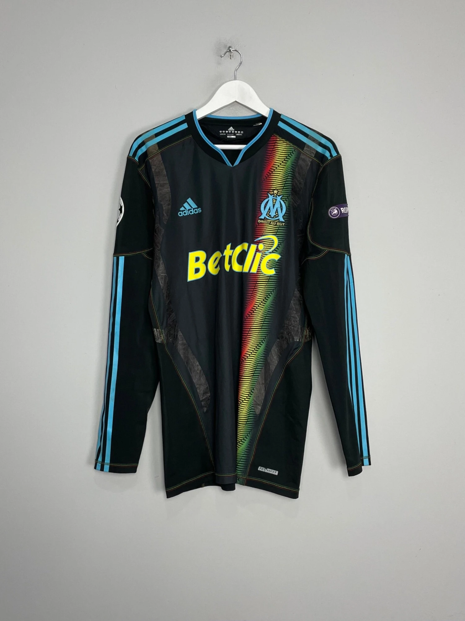 2010/11 MARSEILLE LUCHO #8 *PLAYER ISSUE* C/L THIRD SHIRT (XL) ADIDAS(2010 11 Marseille Lucho 8 Player Issue C L Third Shirt Xl Adidas) 5 2010/11 MARSEILLE LUCHO #8 *PLAYER ISSUE* C/L THIRD SHIRT (XL) ADIDAS(2010 11 Marseille Lucho 8 Player Issue C L Third Shirt Xl Adidas) - Image 3