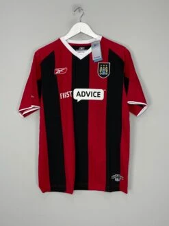 2003/04 Manchester City *BNWT* Away Shirt (M) Reebok(2003 04 Manchester City Bnwt Away Shirt M Reebok)