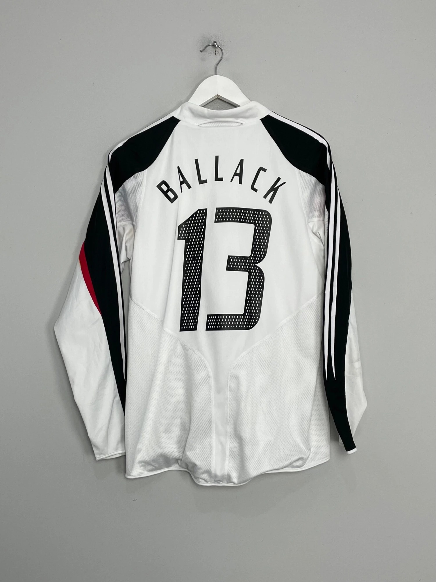 2004/05 GERMANY BALLACK #13 *PLAYER ISSUE* L/S HOME SHIRT (M) ADIDAS(2004 05 Germany Ballack 13 Player Issue L S Home Shirt M Adidas54) 3 2004/05 GERMANY BALLACK #13 *PLAYER ISSUE* L/S HOME SHIRT (M) ADIDAS(2004 05 Germany Ballack 13 Player Issue L S Home Shirt M Adidas54)