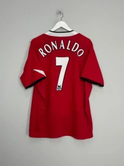 2004/06 MANCHESTER UNITED RONALDO #7 HOME SHIRT (XL) NIKE(2004 06 Manchester United Ronaldo 7 Home Shirt Xl Nike75)