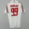 2007/08 AC MILAN RONALDO #99 AWAY SHIRT (M) ADIDAS(2007 08 Ac Milan Ronaldo 99 Away Shirt M Adidas)