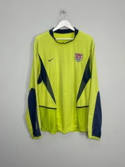 2002/04 USA GK SHIRT (XL) NIKE(2002 04 Usa Gk Shirt Xl Nike131)