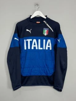 2014/15 ITALY 1/4 ZIP JACKET (M) PUMA(2014 15 Italy 1 4 Zip Jacket M Puma)