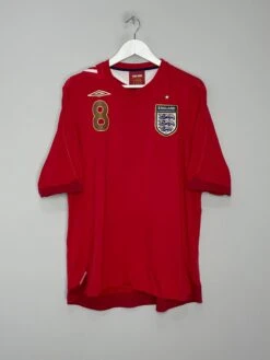 2006/08 ENGLAND LAMPARD #8 AWAY SHIRT (XXL) UMBRO(2006 08 England Lampard 8 Away Shirt Xxl Umbro373) -Cultkits Shop IMG 6983 66e58557 cafe 4696 acde 8ba5fe5c4a51