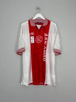 1996/97 AJAX *BNWOT* HOME SHIRT (XXL) UMBRO(Ajax96bnwot)