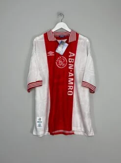 1996/97 AJAX *BNWT* HOME SHIRT (XXL) UMBRO(Ajax96bnwt)
