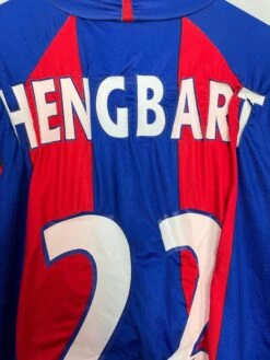 2006/07 CAEN HENGBART #22 *SIGNED + PLAYER ISSUE* HOME SHIRT (XXL) ERREA(2006 07 Caen Hengbart 22 Signed Player Issue Home Shirt Xxl Errea) -Cultkits Shop IMG 7229