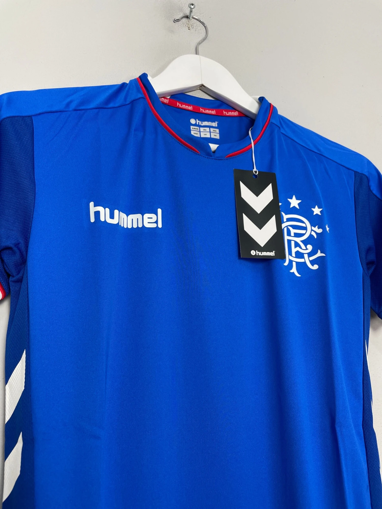 2018/19 Rangers *BNWT* Home Shirts (Kids - Multiple Sizes) Hummel(2018 19 Rangers Bnwt Home Shirt Youth Multiple Sizes) 4 2018/19 Rangers *BNWT* Home Shirts (Kids - Multiple Sizes) Hummel(2018 19 Rangers Bnwt Home Shirt Youth Multiple Sizes) - Image 2