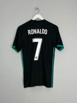 2017/18 REAL MADRID RONALDO #7 AWAY SHIRT (M) ADIDAS(2017 18 Real Madrid Ronaldo 7 Away Shirt M Adidas656)